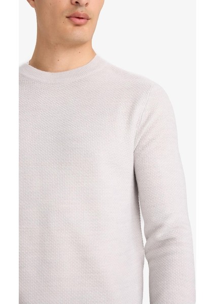 Erkek Kazak F1777AX/GR184 Lt.grey fırsatları