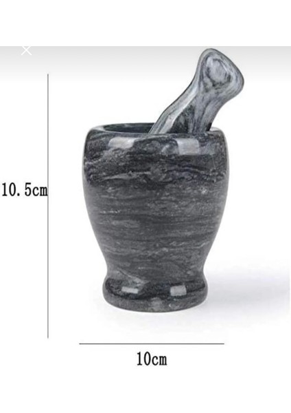 Mermer Havan Siyah Turuncu Pembe – Doğal Sırsız Iç Yüzey, Baharat ve Sarımsak Dövücü modelleri