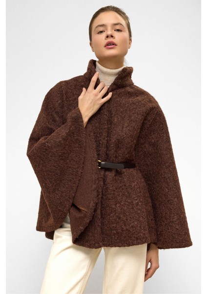 Kemerli Kalın Panço Kahve 3154 indirimleri