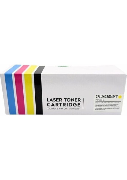 Hp 410X / Canon CRG-046H Yl Muadil Toner