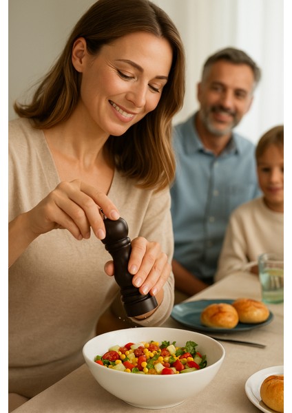 Viyana 18 cm Ahşap Tuz Değirmeni modelleri