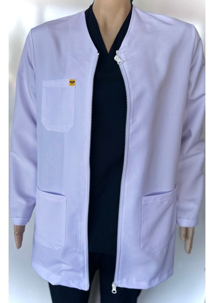 -Gloria Women-Beyaz Önlük