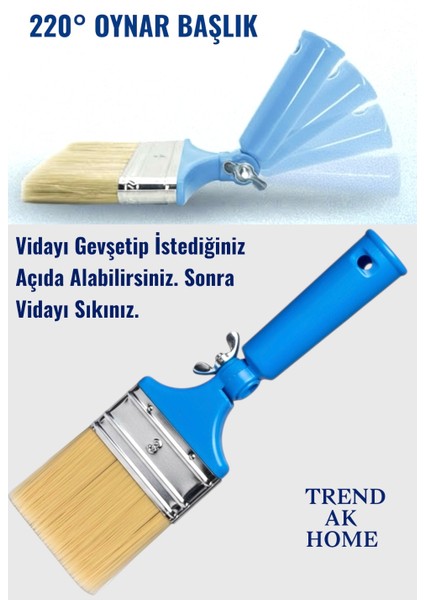 Lüks Robot Kestirme Boya Fırçası no:3