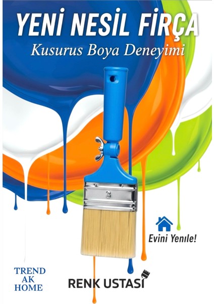 Lüks Robot Kestirme Boya Fırçası no:3