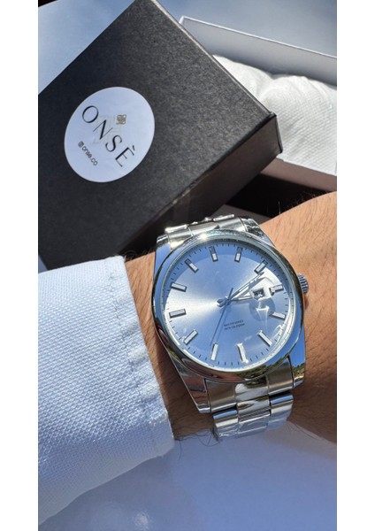 Çelik Saat Aktif Takvim Su Geçirmez modelleri