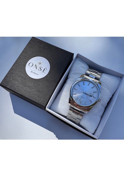 Çelik Saat Aktif Takvim Su Geçirmez indirimleri