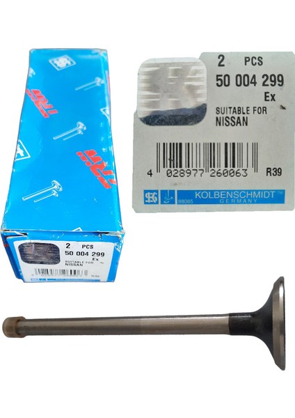Nıssan Mıcra Motor Subap Valf Ex 13202-10B00 (2 Lı Paket)