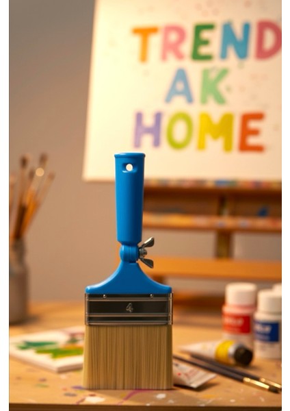 Lüks Robot Kestirme Boya Fırçası No:4