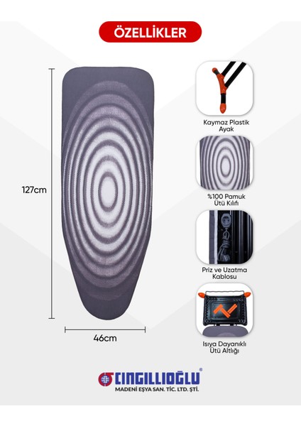 CM-800 Flamingo Delux Ütü Masası fırsatları