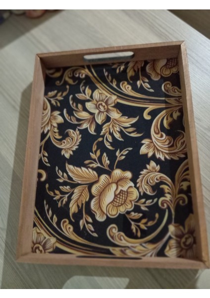 Ahşap Dikdörtgen Tepsi