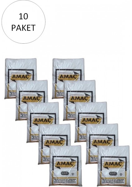 Şeffaf Hışır Atlet Poşet Büyük Boy 29X52 cm 650 gr (10 Paket-Takriben 1,500 Adet)