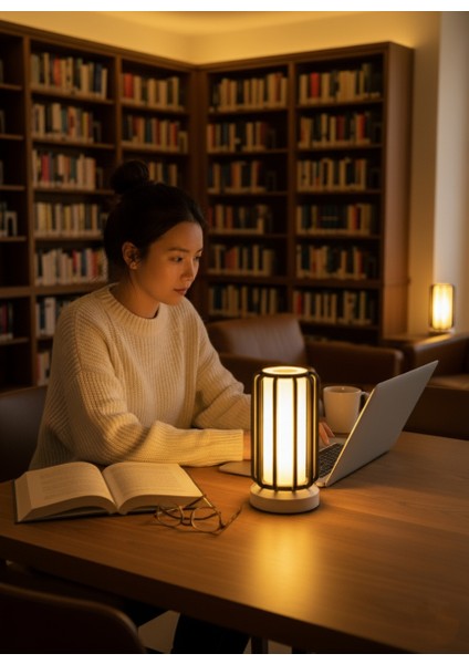 Dekoratif LED Masa ve Gece Lambası Rahatlatıcı Işık, Şık ve Modern Tasarım fırsatları