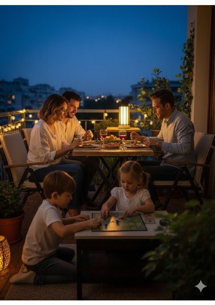 Dekoratif LED Masa ve Gece Lambası Rahatlatıcı Işık, Şık ve Modern Tasarım