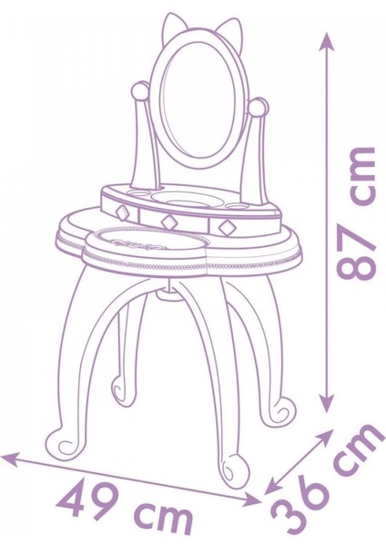 Bfs Smoby Gabby Makyaj Masası Ayaklı fiyatları