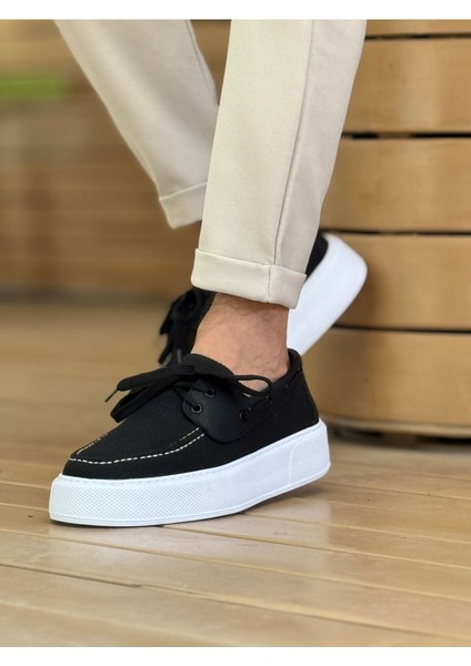Torento Premium Triko Günlük Casual Erkek Ayakkabı Siyah modelleri