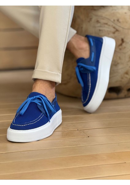 Torento Premium Triko Günlük Casual Erkek Ayakkabı Mavi fiyatları