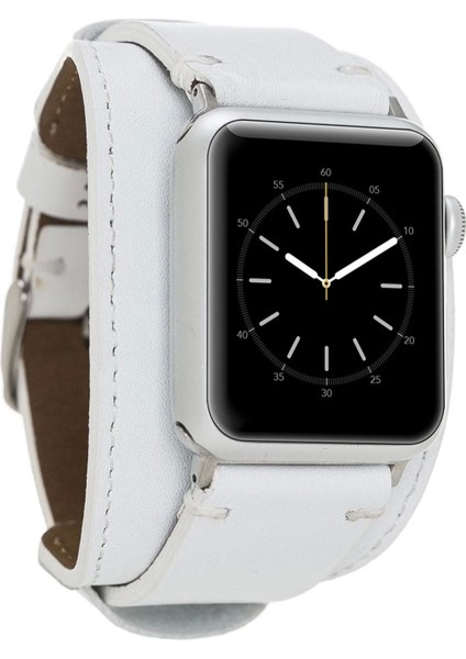 Apple Watch Uyumlu Deri Kordon 38-40-41MM Cuff Pulsar F3