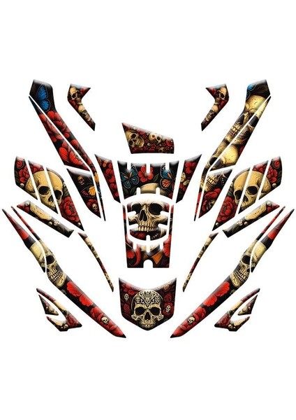 Gogo Tank Pad Full Set 010 Iskelet (36 Parça) - Honda Pcx 2025