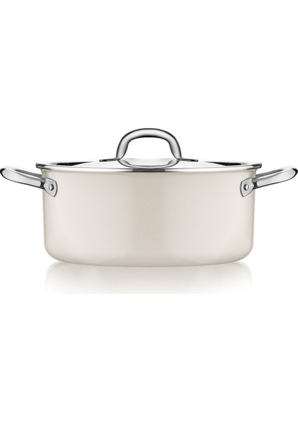 Swiss Crystal Krem 7 Parça Tencere Seti fırsatları