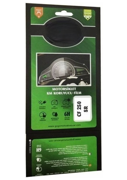 Gogo Kilometre Ekran Koruyucu - Cf Moto Sr 250 (2023-2024)