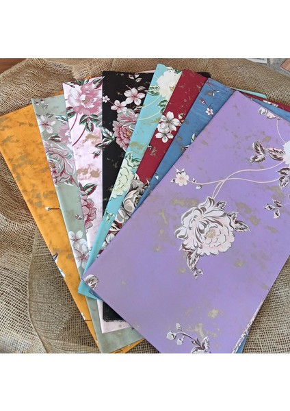 Buketin Şıklığı 40’lı Çiçek Ambalaj Kağıdı Seti – 8 Renk