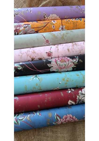 Buketin Şıklığı 40’lı Çiçek Ambalaj Kağıdı Seti – 8 Renk fırsatları