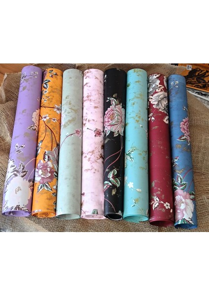 Buketin Şıklığı 40’lı Çiçek Ambalaj Kağıdı Seti – 8 Renk