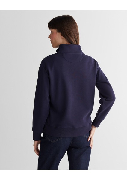 Kadın Yarım Fermuar Sweatshirt fiyatları
