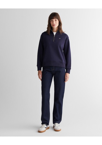 Kadın Yarım Fermuar Sweatshirt modelleri