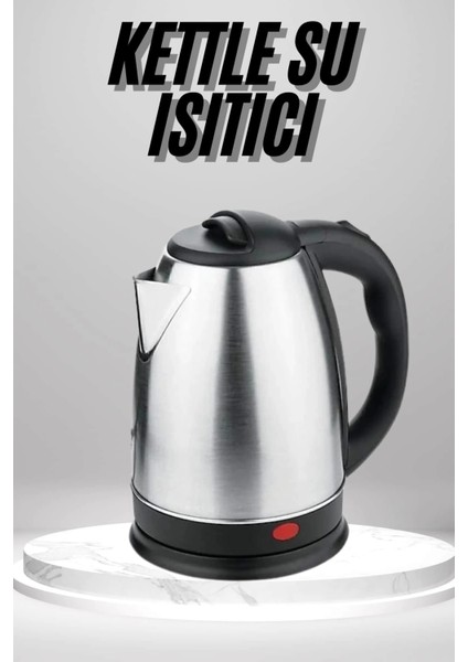 Su Isıtıcı 220 - 240 V Paslanmaz Çelik Kettle Uzun Ömürlü 2000 Watt