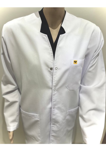 BeeScrubs-GloriaMen-BeyazÖnlük