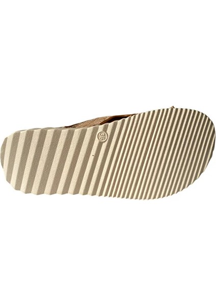 25Y178 Kadın Kalın Taban Ortopedi Terlik Camel fırsatları