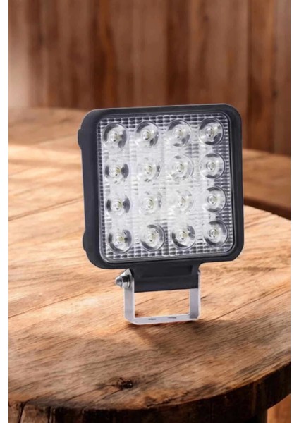 Tepe Lambası Çalışma Lambası Sis Lambası 16 LED Beyaz LED Işık fiyatları