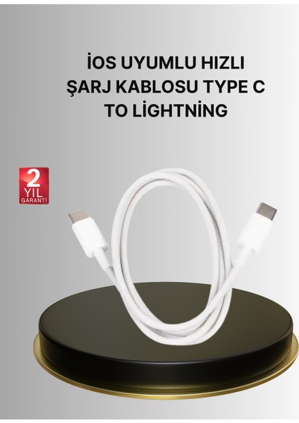 Yüksek Hızlı 30W 5.0A Type-C Kablo Şarj
