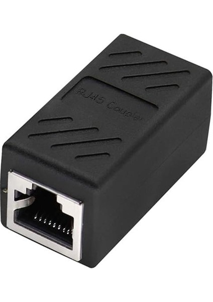 Powermaster PM-24809 RJ45 To RJ45 Kaplin-Coupler Dişi Metal 8p-8c Ara Aparat (Tekli)