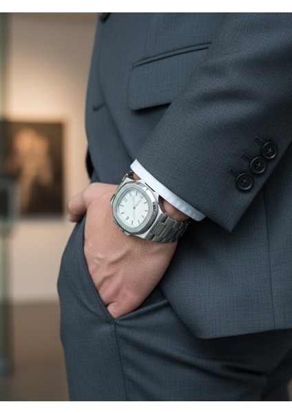 Avorio Metal Kordon Erkek Kol Saati fırsatları