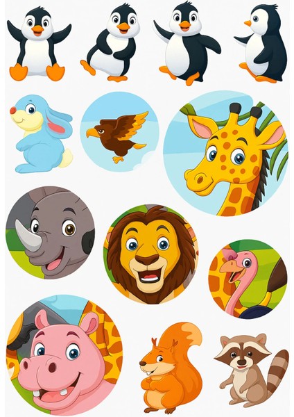 60 Çıkartmalı Sticker Kitabı –eğitici Etkinlik Kitabı (Dinazorlar - Ormanlar) - 2'li