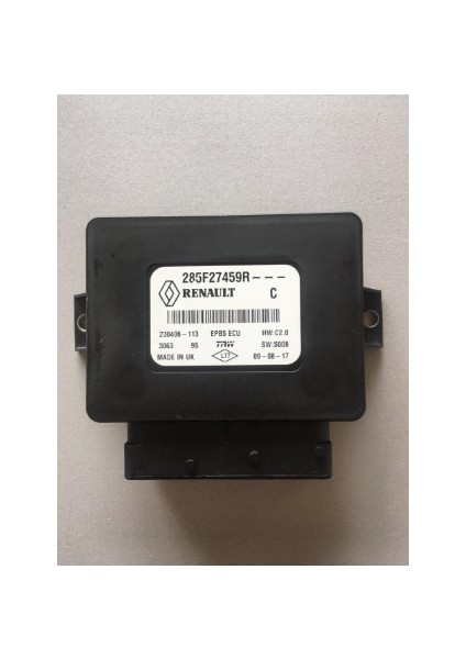 Renault Beyın Megane Iv-Fluence-Kadjar Park El Fren