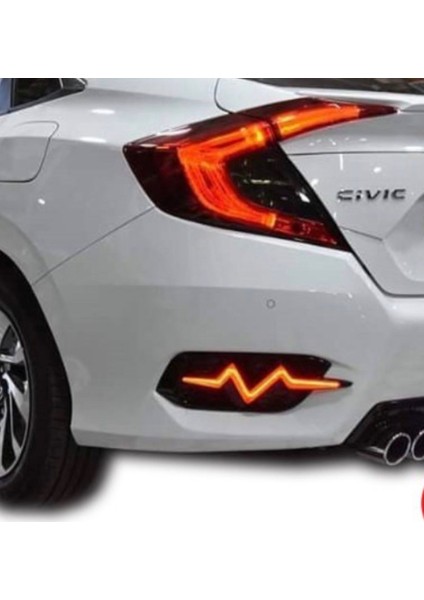 Honda Civic Fc5 Ritim Dizayn Arka Sis LED fiyatları