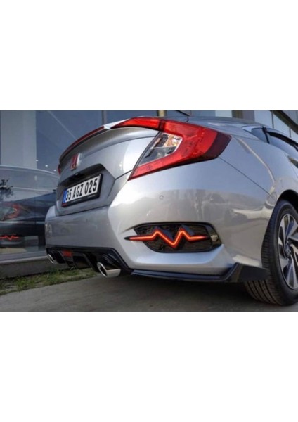 Honda Civic Fc5 Ritim Dizayn Arka Sis LED modelleri