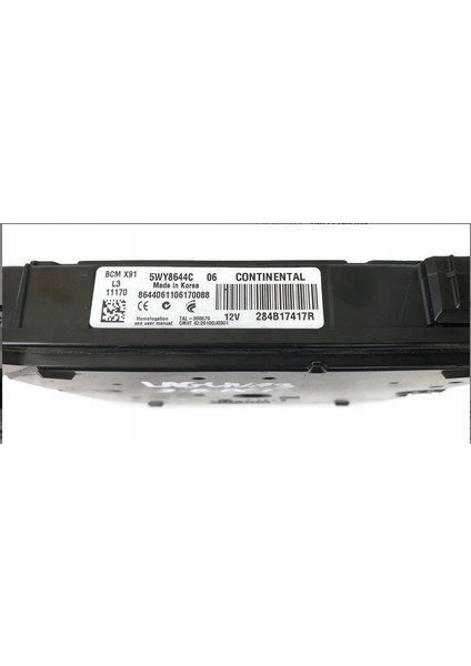 Renault Beyın Uch Decoder Motor Kontrool Umıtesı Laguna Iıı 5WY8644C 8644071302090314 Bcm X91 5WY8644C