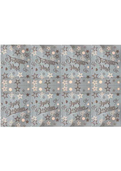 Masa Örtüsü Iyiki Doğdun Siyah 120X180 Pk:1 fiyatları