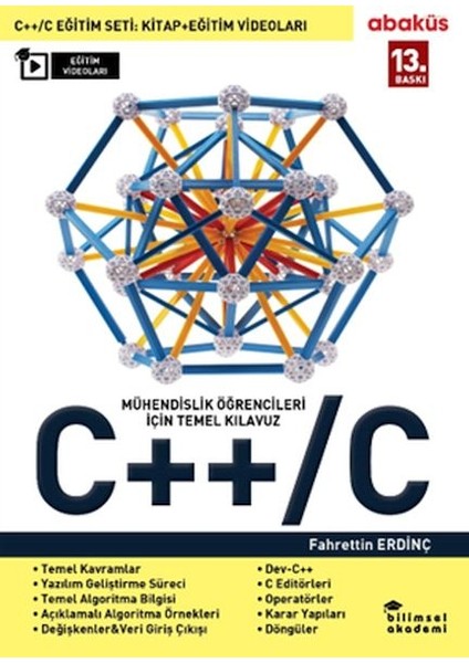 Mühendislik Öğrencileri Için Temel Kılavuz C / C++ - Eğitim Videolu