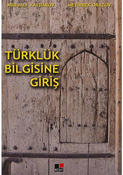 Türklük Bilgisine Giriş