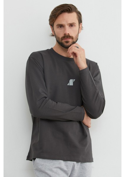 Baskılı Bisiklet Yaka Sweatshirt fırsatları
