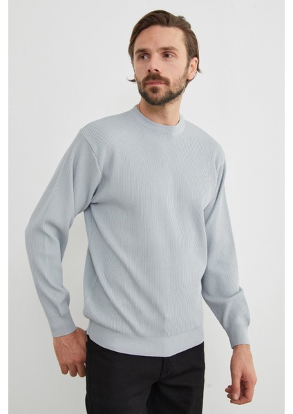 Basic Bisiklet Yaka Triko Kazak modelleri