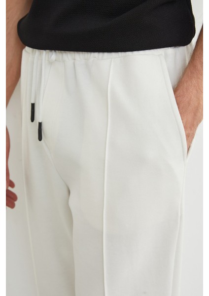 Beli Bağlamalı Çimalı Jogger Pantolon