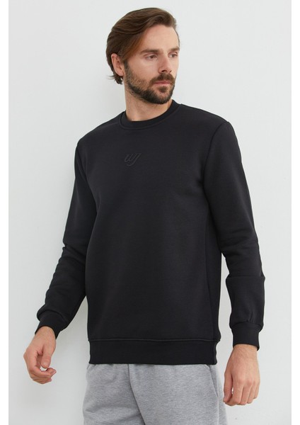 3 Iplik Baskılı Bisiklet Yaka Sweatshirt fiyatları