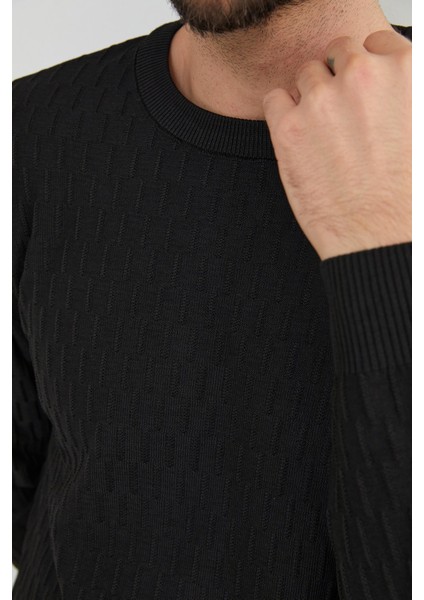 Basic Bisiklet Yaka Triko Kazak fırsatları