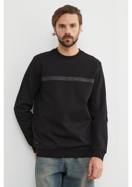 You`re Stronger Baskılı Bisiklet Yaka Sweatshirt modelleri